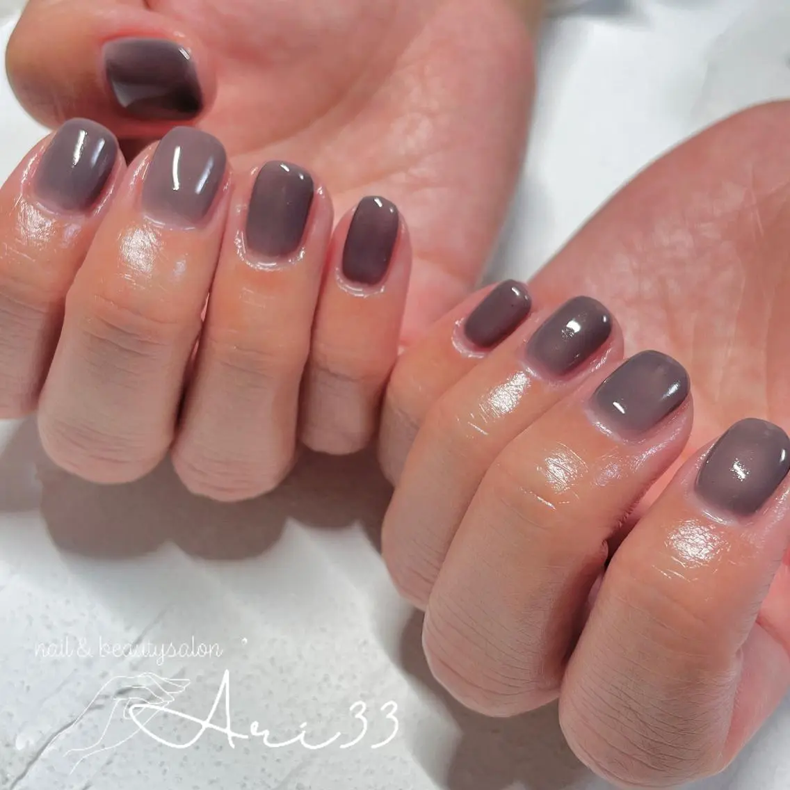 ネイル ハンドネイル プライベートサロン Ari33nailのネイルデザイン
