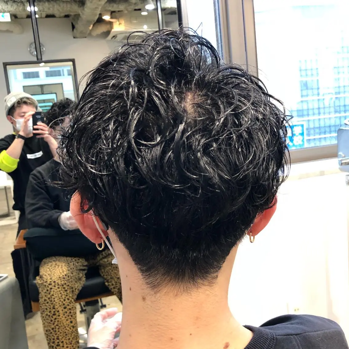 パーマ メンズ カット パーマ MEN'S特化🌈 KATOのヘアスタイル