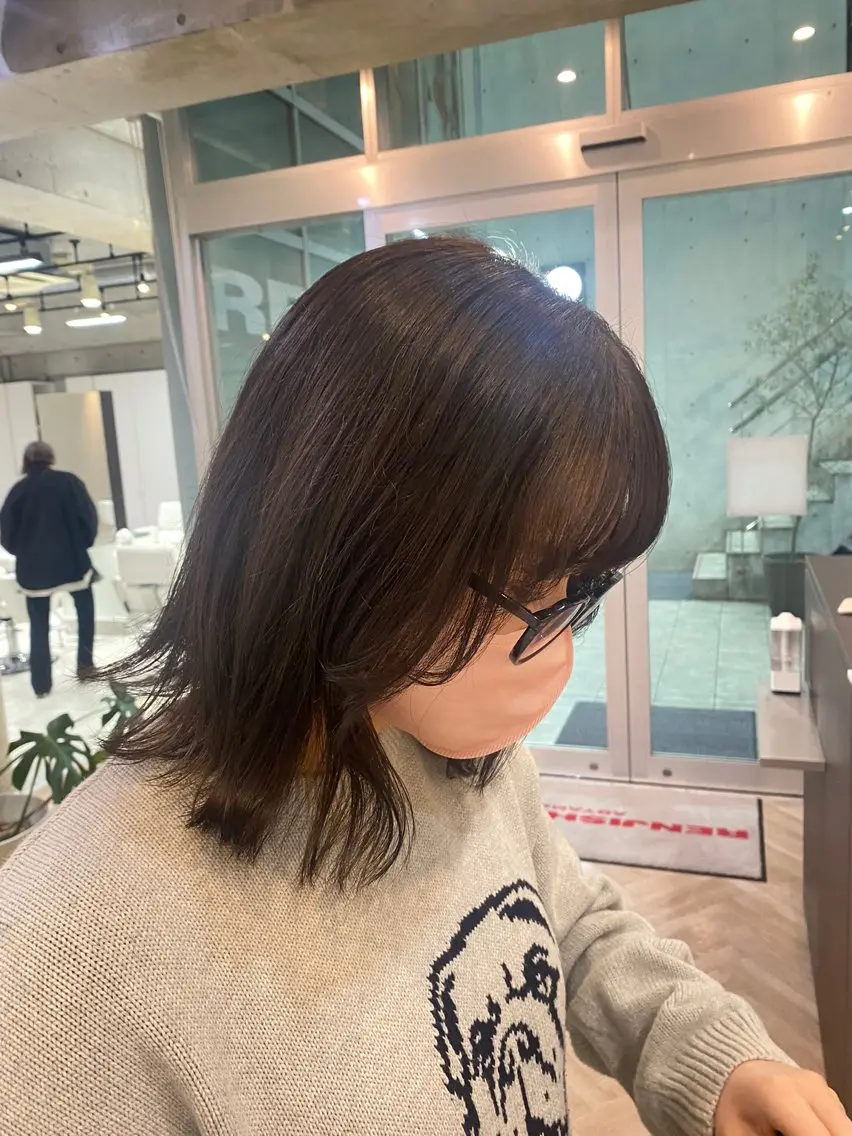 ミディアム 🌈🧡ヤマダ ヒロナ🌈🧡のヘアスタイル