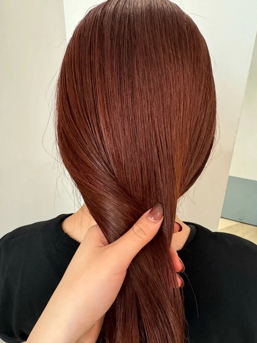 ロング ヘアカラー ホリグチ ルナのヘアスタイル