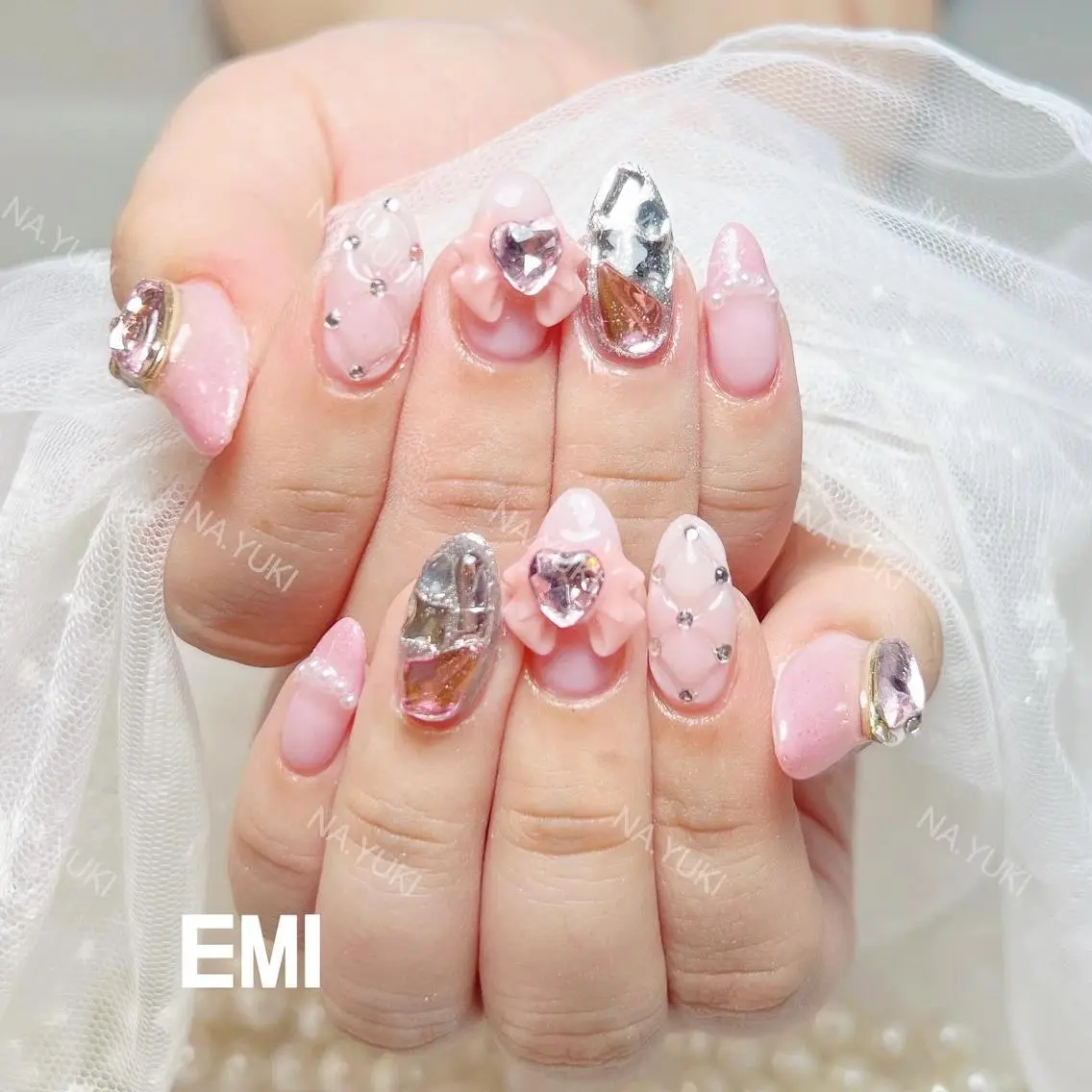 ネイル ハンドネイル YUKI 💗 渋谷店のネイルデザイン