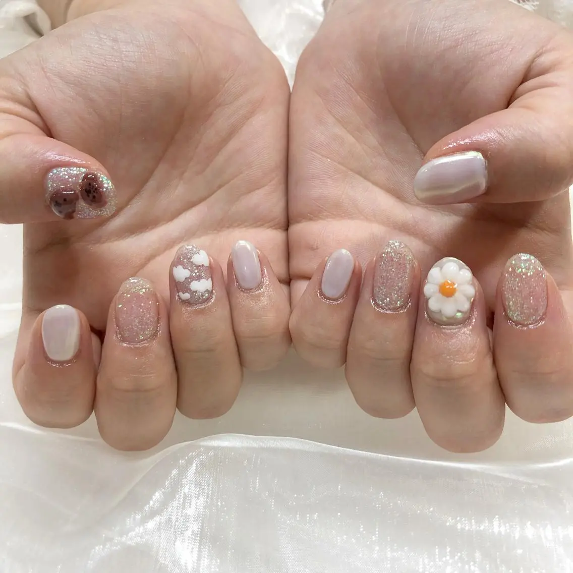 ネイル ハンドネイル 新井 ひなののネイルデザイン