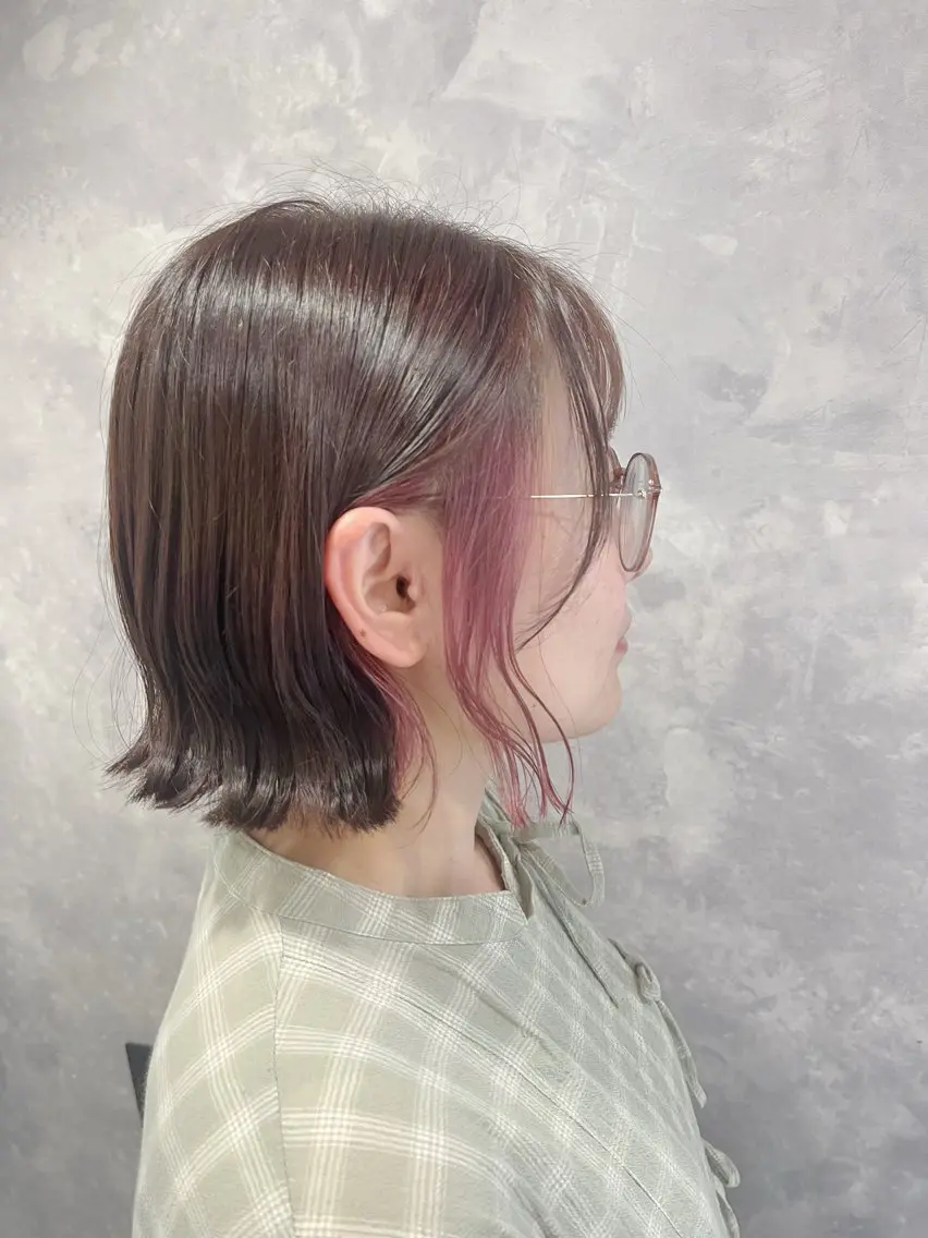 🍎インナーカラー！(ベースカラーあり)🍎の写真