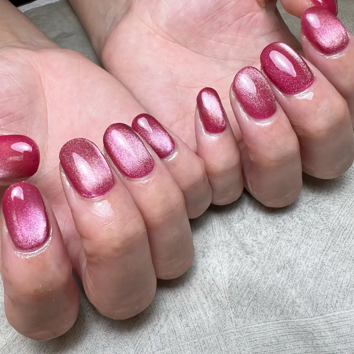 ネイル マグネットネイル ハンドネイル MAKANI salonのネイルデザイン