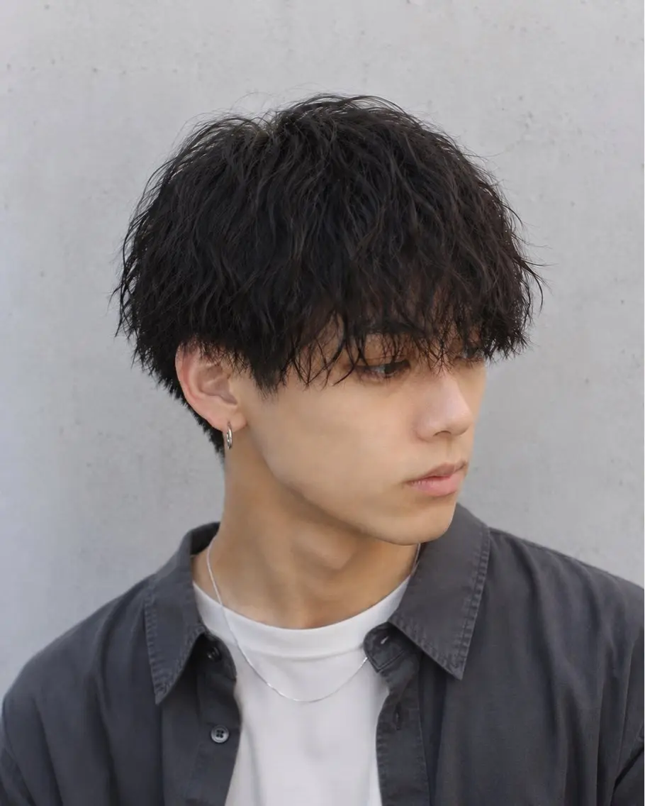 パーマ カット パーマ LOBBY ひなたのヘアスタイル
