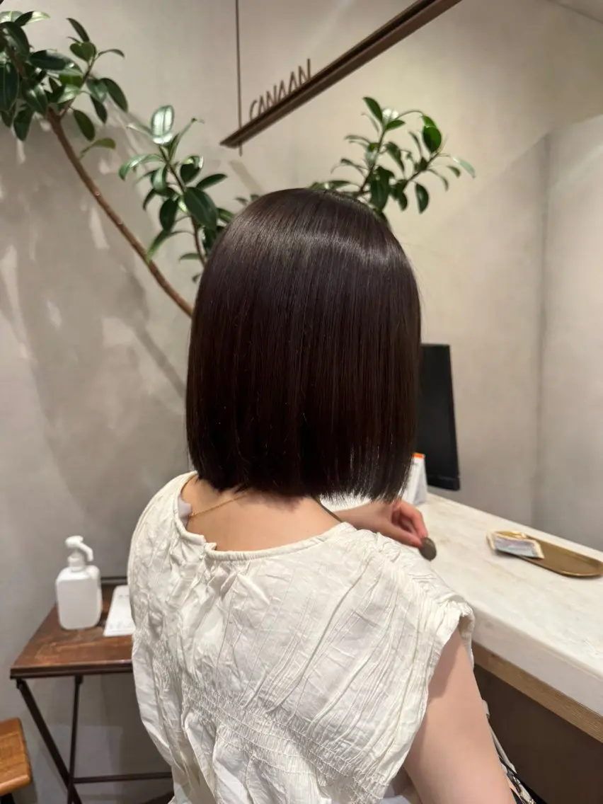 ショート カラー ヘアカラー ダブルカラー/ 透明感カラー/上村凜のヘアスタイル