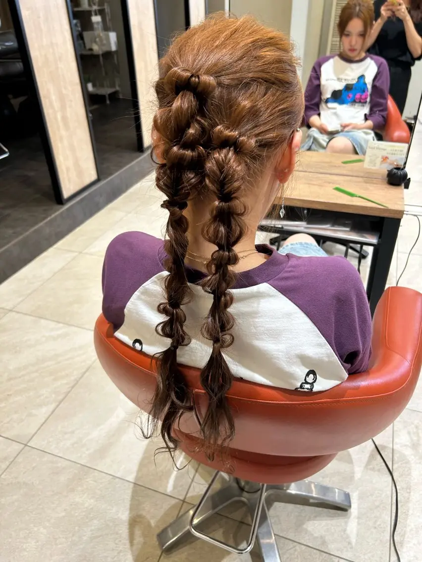 ヘアアレンジ 横田 まおのヘアスタイル