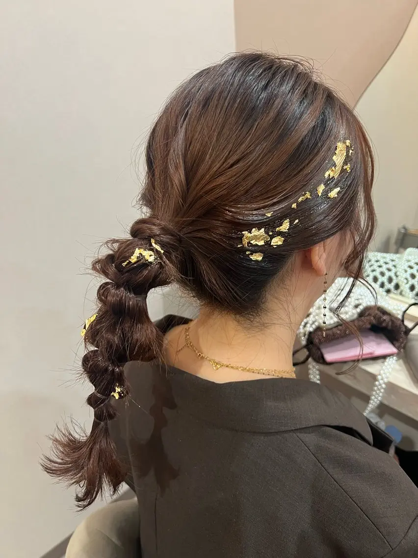 ミディアム Mila misakiのヘアスタイル