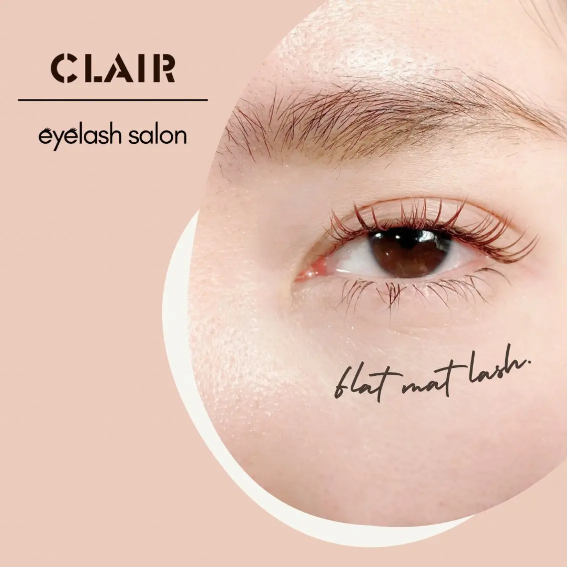 🌼U24限定🌼〖 Color flat mat lash 〗上140本の写真