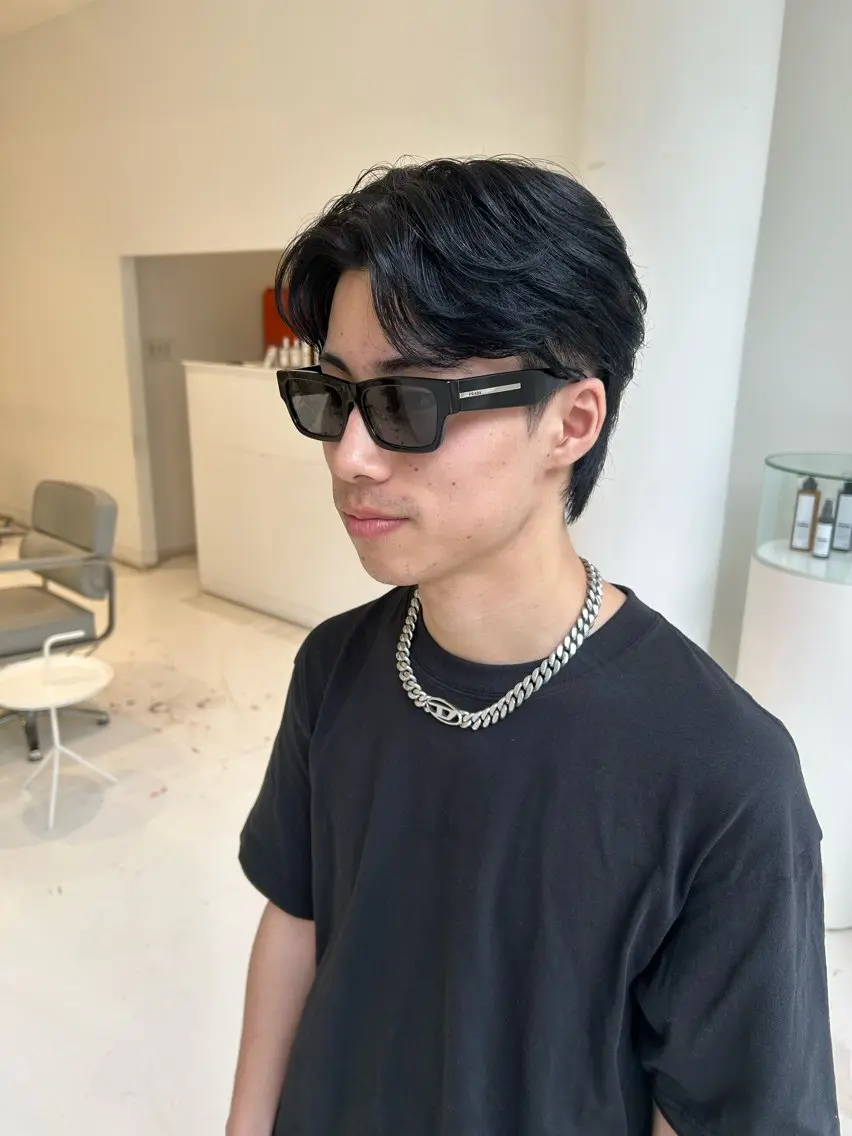 ショート メンズ カット 大長 広菜のヘアスタイル