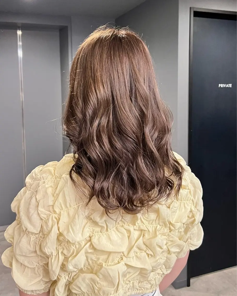 カラー 楠 彩乃のヘアスタイル