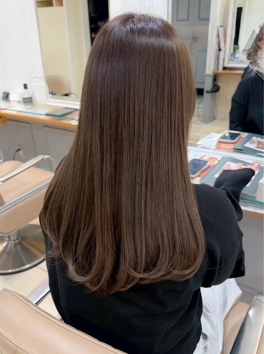 カラー ヘアカラー トリートメント 🌟Neolive Karen🤍´-のヘアスタイル