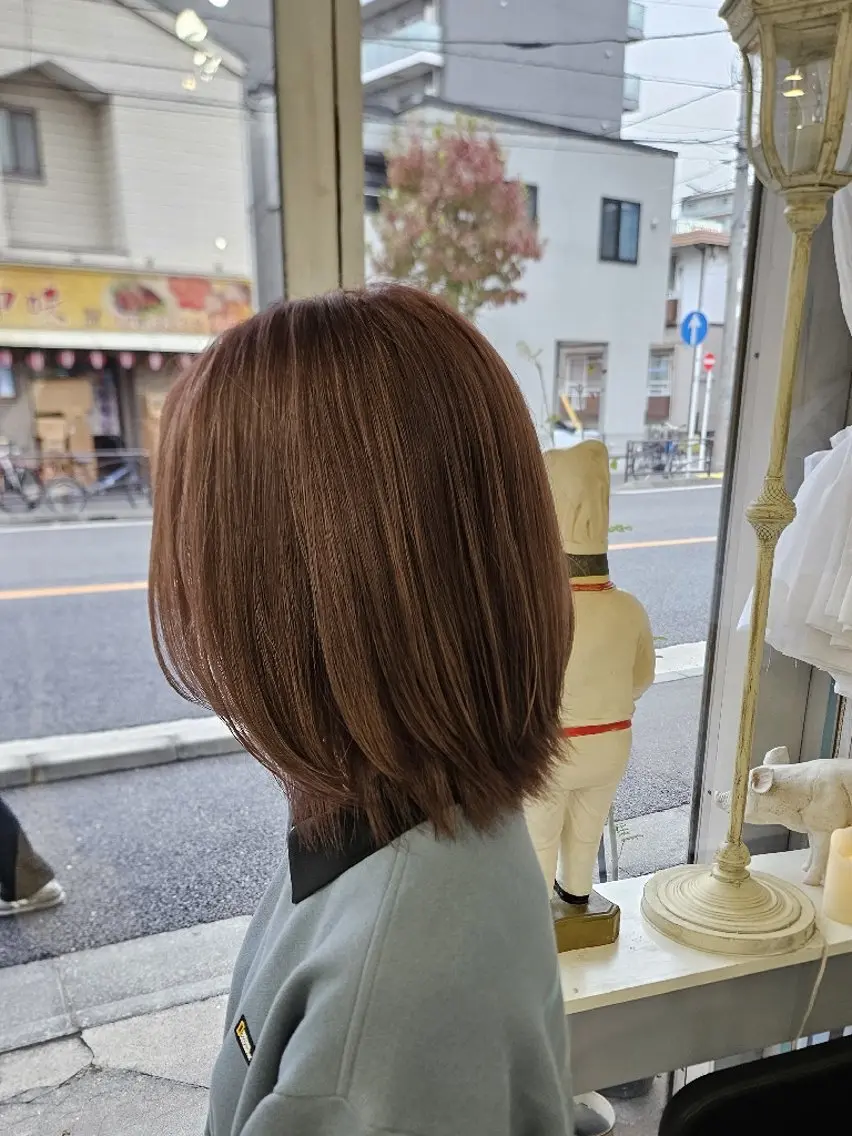 カラー ヘアカラー トリートメント 熊野 タイソンのヘアスタイル