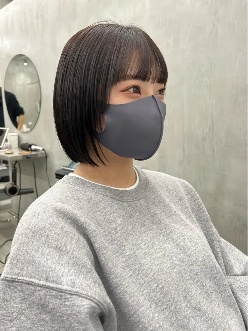 似合わせカット+前髪ストレート🚿の写真