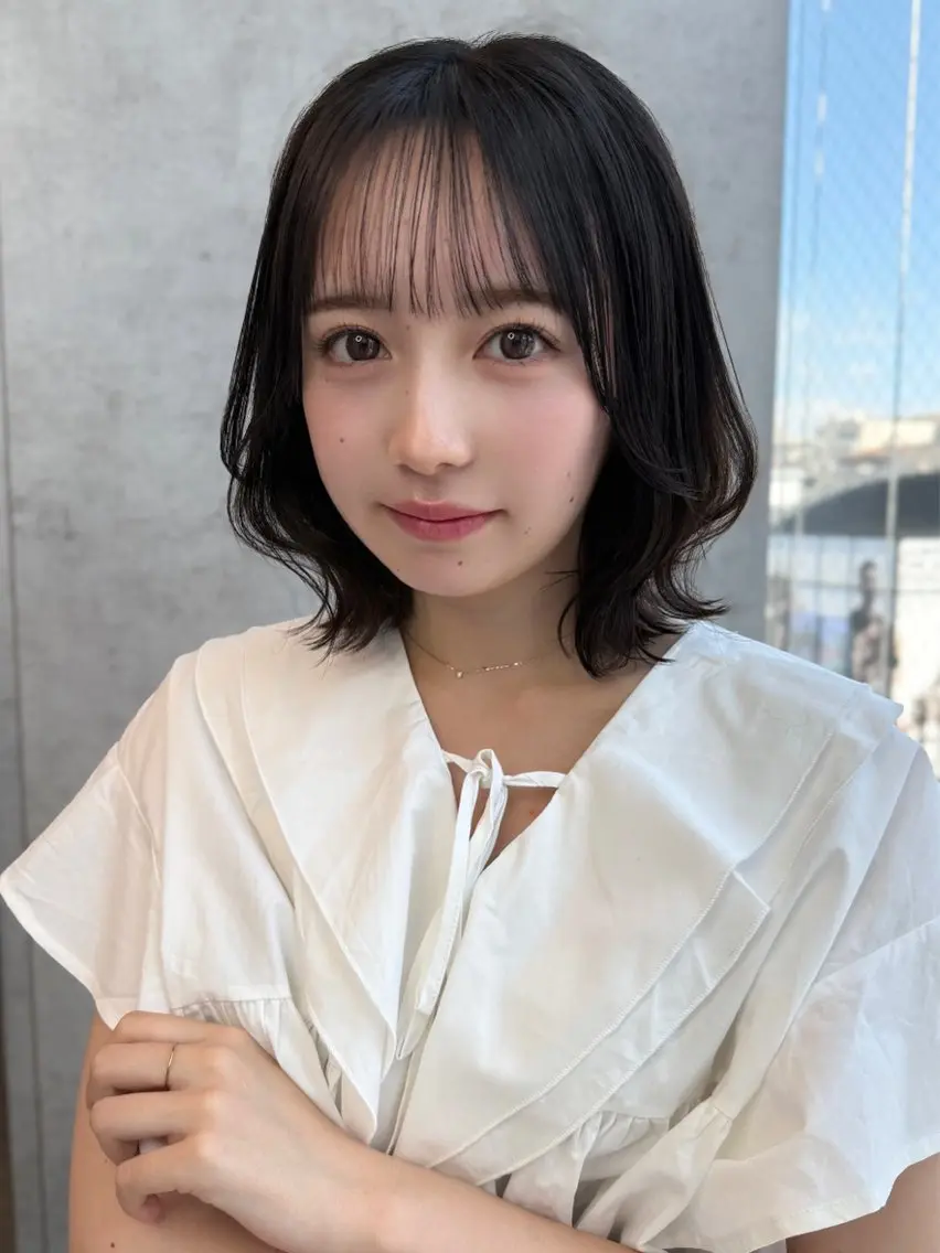 【人気No.2】カット+3STEP髪質改善トリートメント+【超音波アイロン付き】の写真
