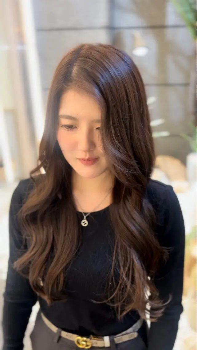 ロング カラー ブリーチモデル✂︎ カラー特化✨ひかり/のヘアスタイル