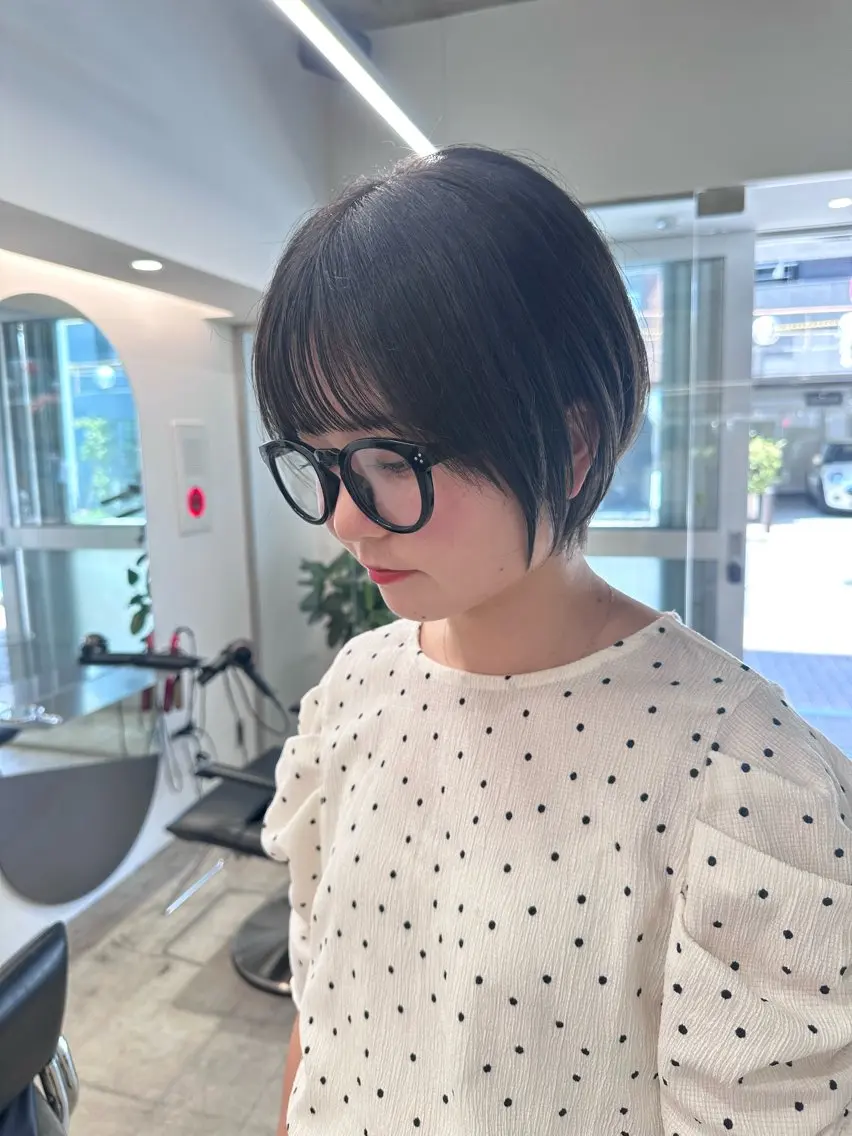 平日限定📸 SNS用•顔出し可能な方◎【cut model】【ショート/ショートボブ/ボブ限定】の写真
