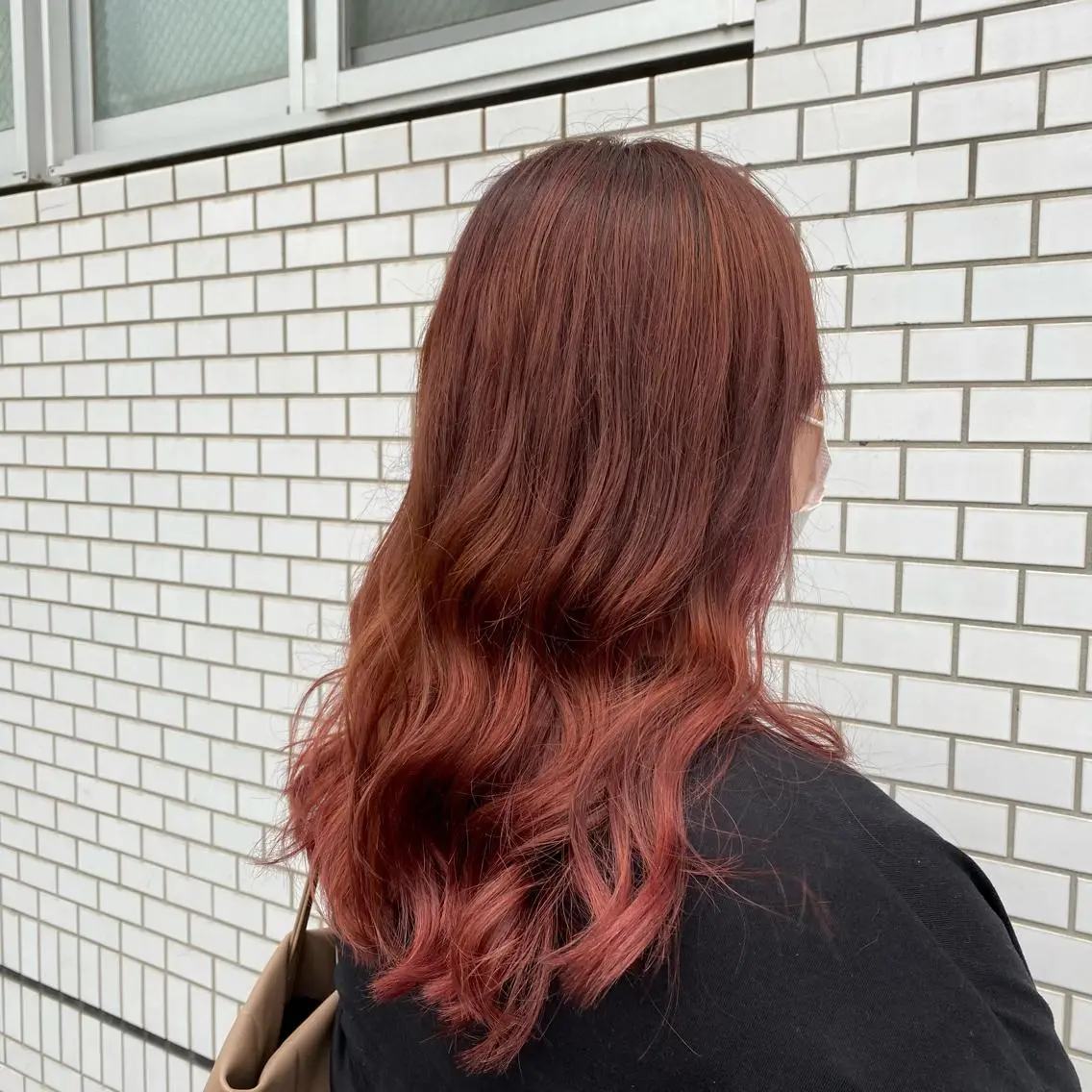 ロング カラー 堀 広夢のヘアスタイル