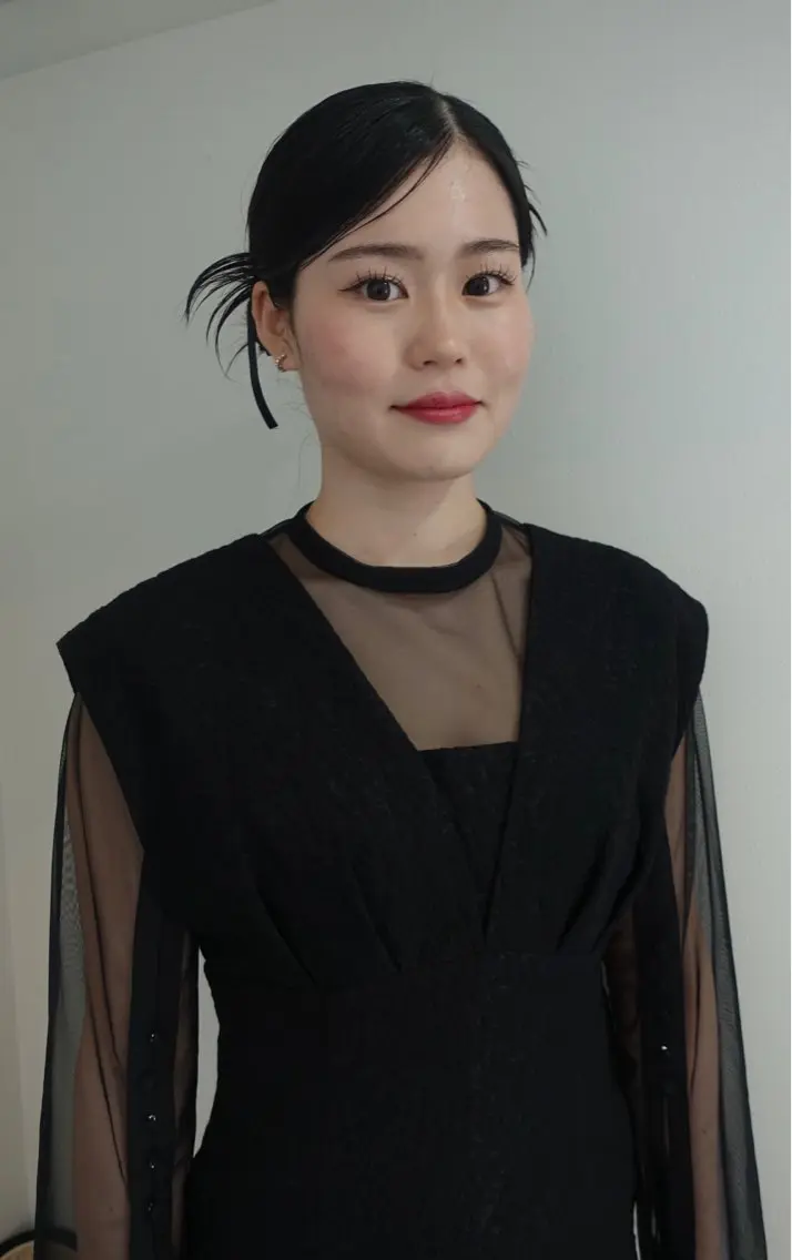 ロング カラー ヘアアレンジ mitsuki ブリーチモデルのヘアスタイル
