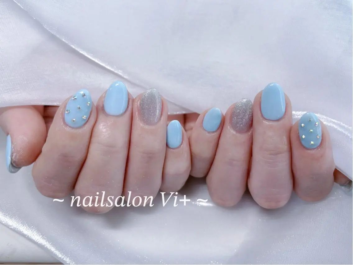 ネイル ハンドネイル Nailsalon Vi+ももか🩷のネイルデザイン