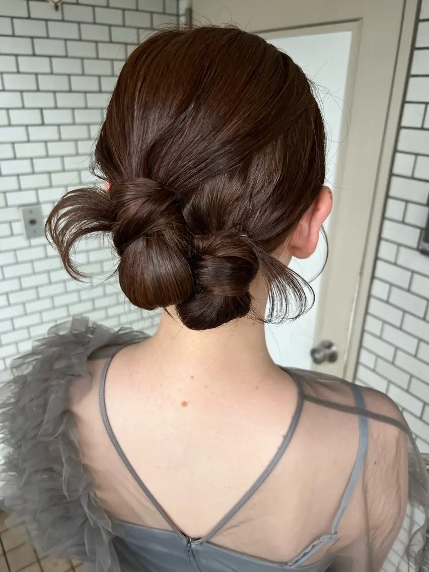 ヘアアレンジ ヘアセット 大人可愛いヘアメイク 💋🧚♀️しずかのヘアスタイル