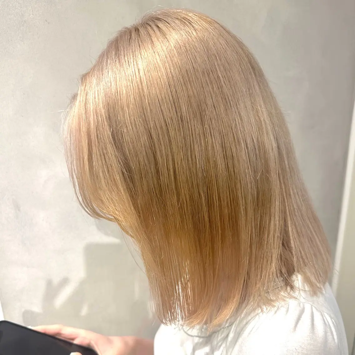 ミディアム カット ヘアカラー トリートメント デザインカラー/パー マ🦖外岡咲希🦖のヘアスタイル