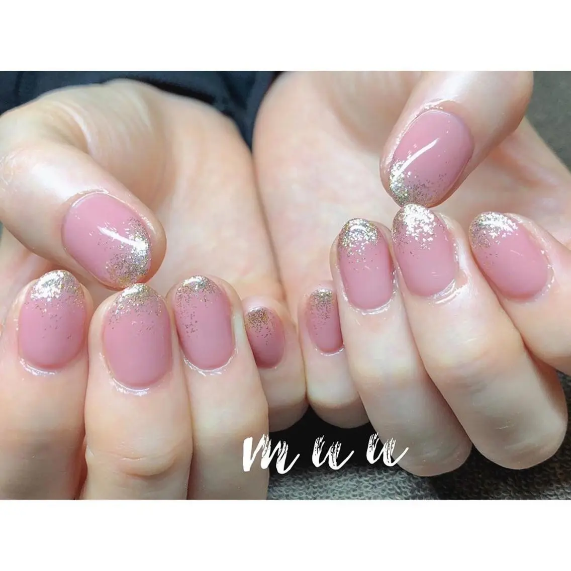 ネイル ラメ(グリッター) muu nailのネイルデザイン
