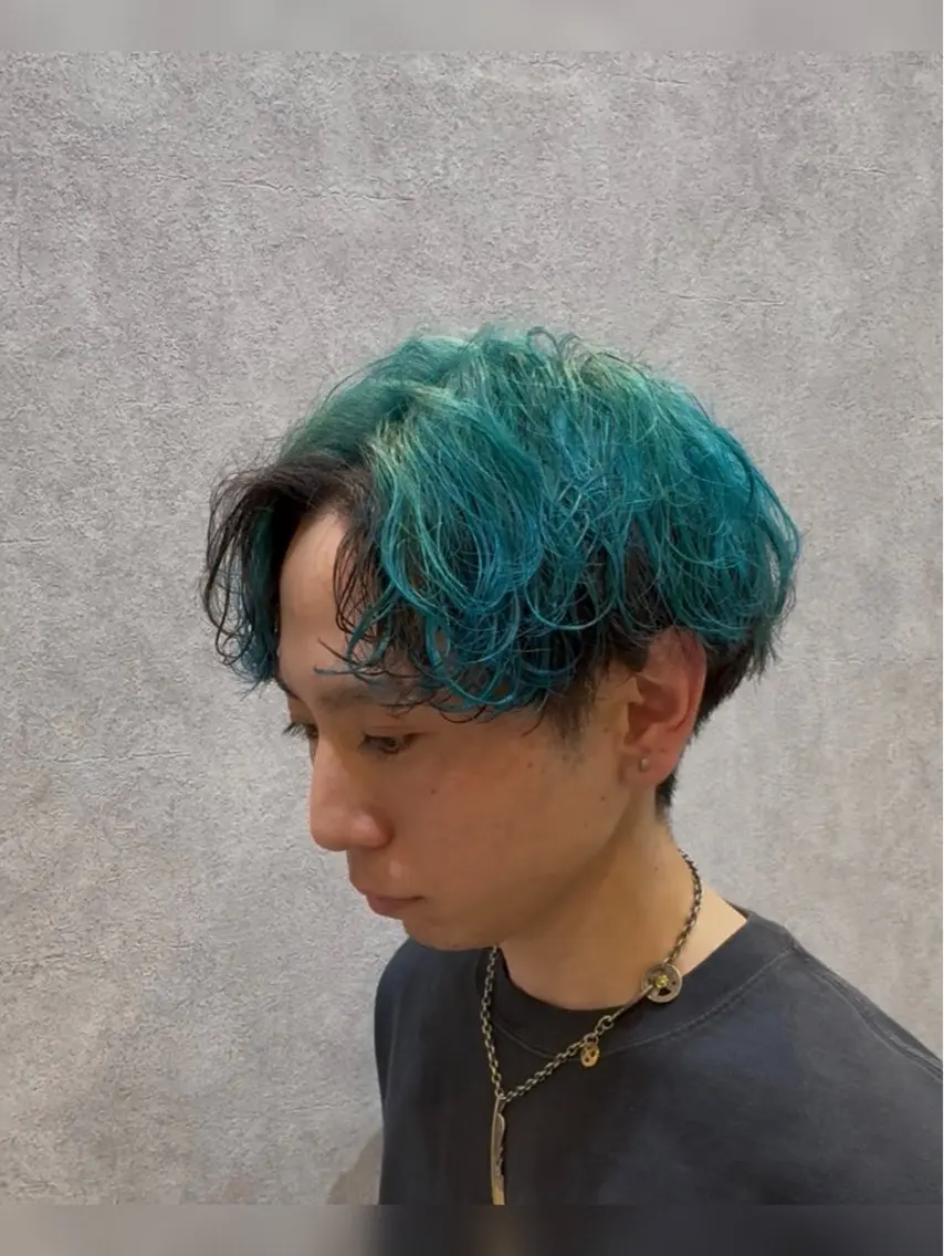 カラー メンズ カット ヘアカラー 🐣Ash国立 秋葉美月🐣のヘアスタイル