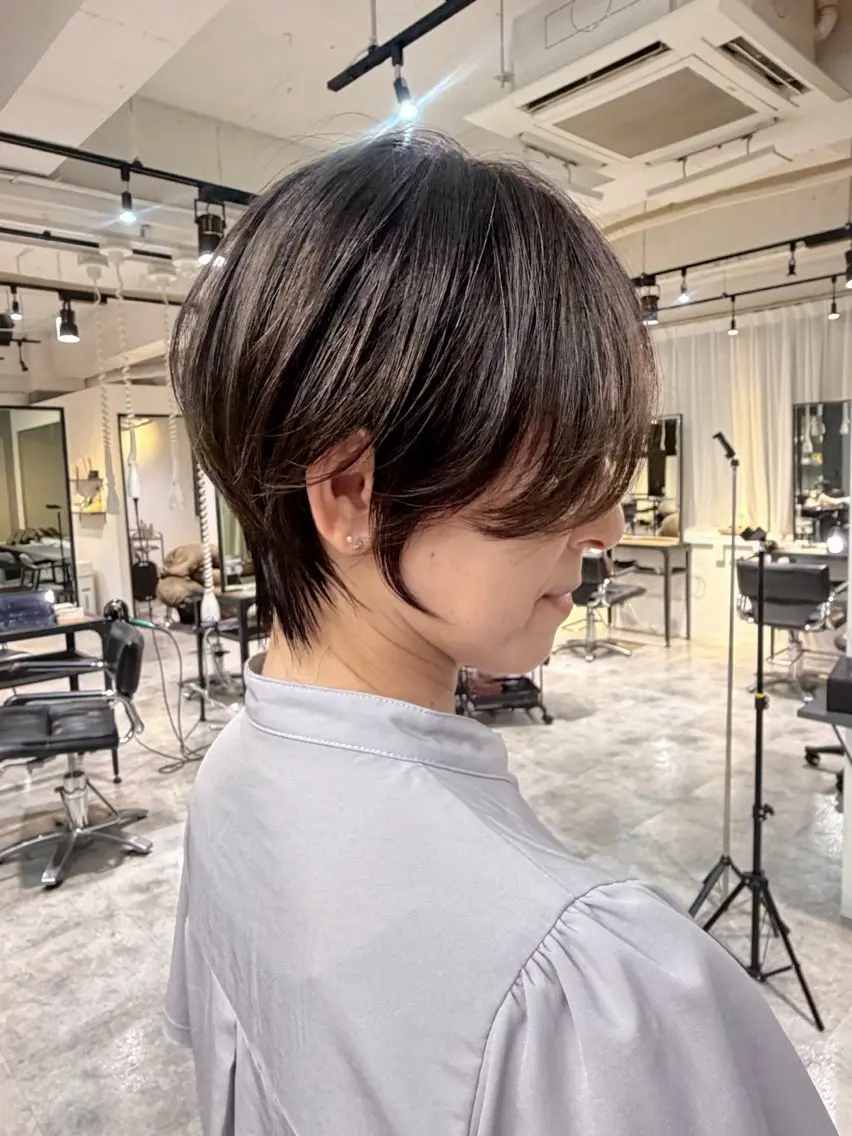 ショート 久保 佳乃のヘアスタイル