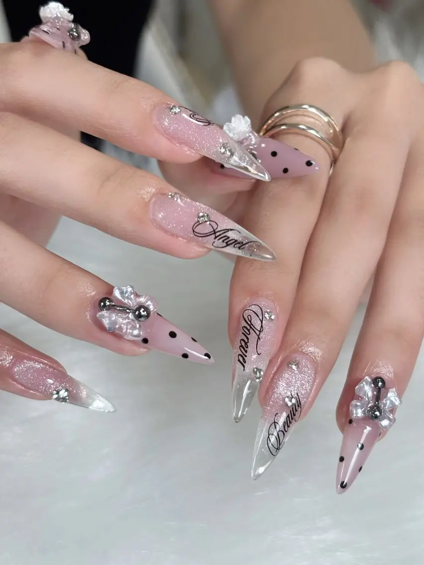 ネイル 長さ出し 韓国ネイル マグネットネイル スカルプネイル ネイルチップ ハンドネイル Sully Nail  Labのネイルデザイン