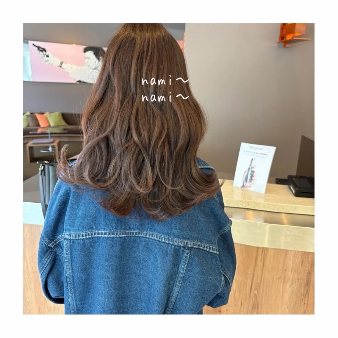 セミロング カット ヘアカラー 髪質改善🫧イチカワ アリサ🫧のヘアスタイル