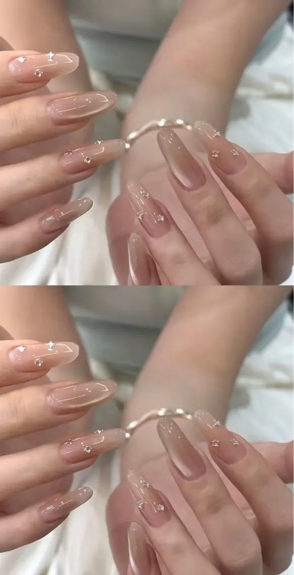 ネイル チークネイル フットネイル フレンチネイル グラデーション 韓国ネイル YUKI NAILのネイルデザイン