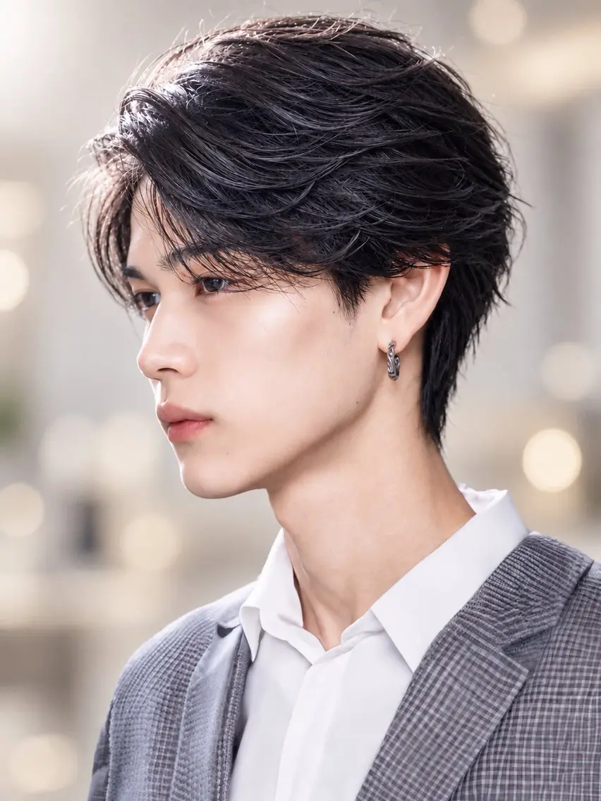 ショート メンズ カット パーマ トリートメント 🏆AWARD全国 4位/祝田巳幸のヘアスタイル