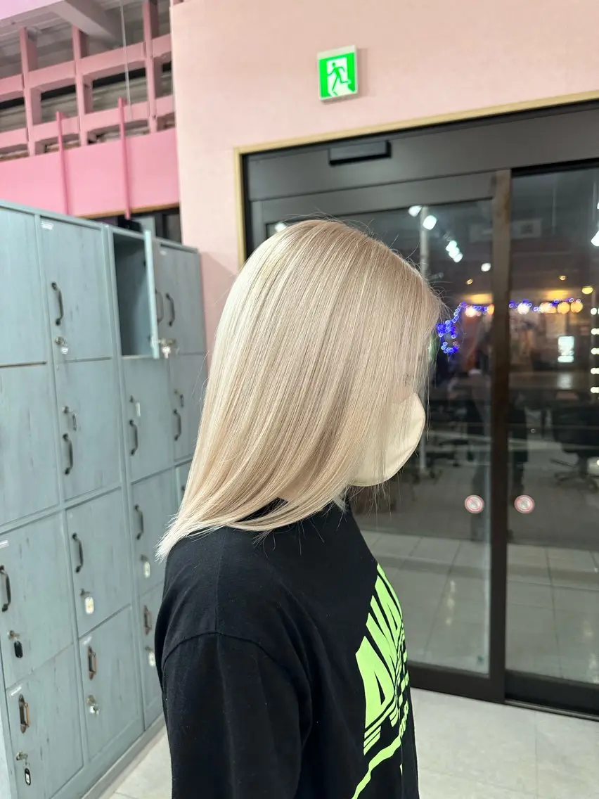 ロング カラー 🌙町田色落ち特化 🌙れいのヘアスタイル