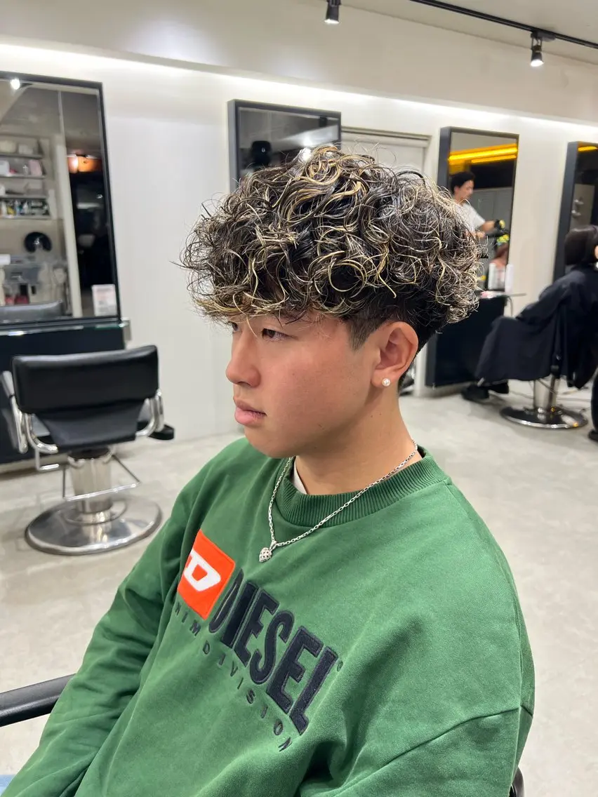 カラー パーマ メンズ fifth PARK HIN★T★のヘアスタイル