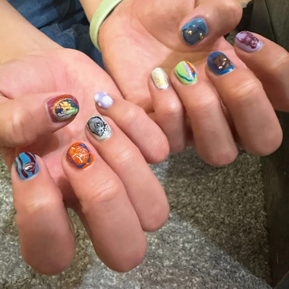 ネイル メンズネイル ハンドネイル あなたの日常へ➕α♪ しろくま nailのネイルデザイン