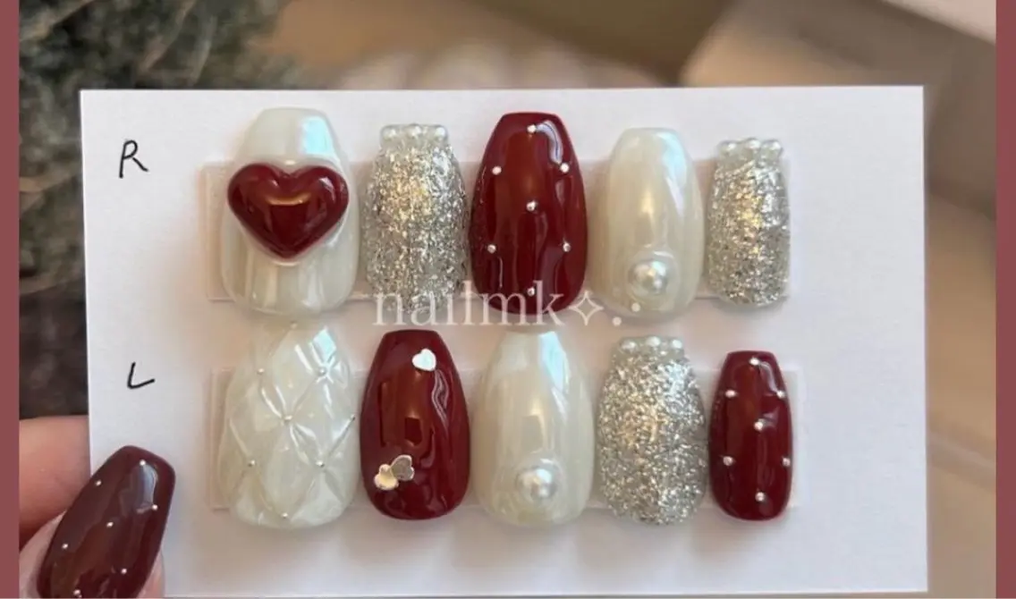 ネイル ハンドネイル Lee Nails チップ長さだし専門店のネイルデザイン