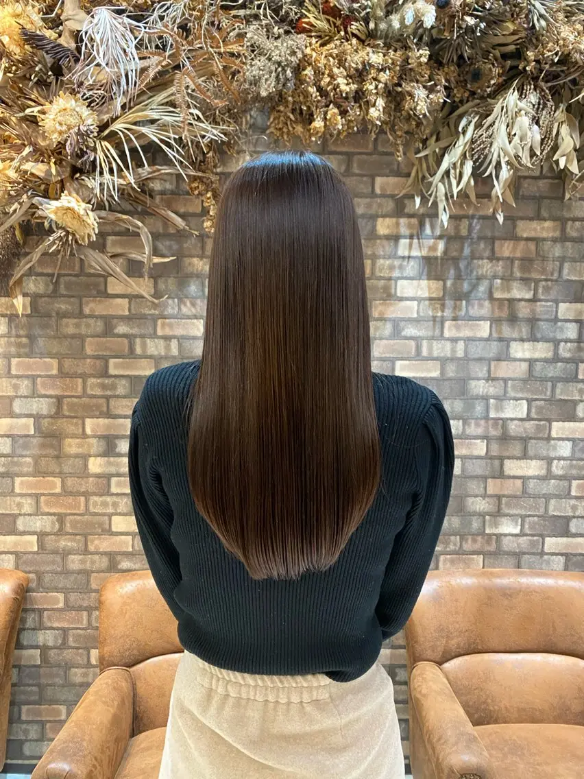 ミディアム カラー ヘアアレンジ ミディアムパーマ バレイヤージュ ブリーチ ケアブリーチ ダブルカラー カット ヘアカラー トリートメント .・.艶髪ヘアケア サカモト.・.のヘアスタイル