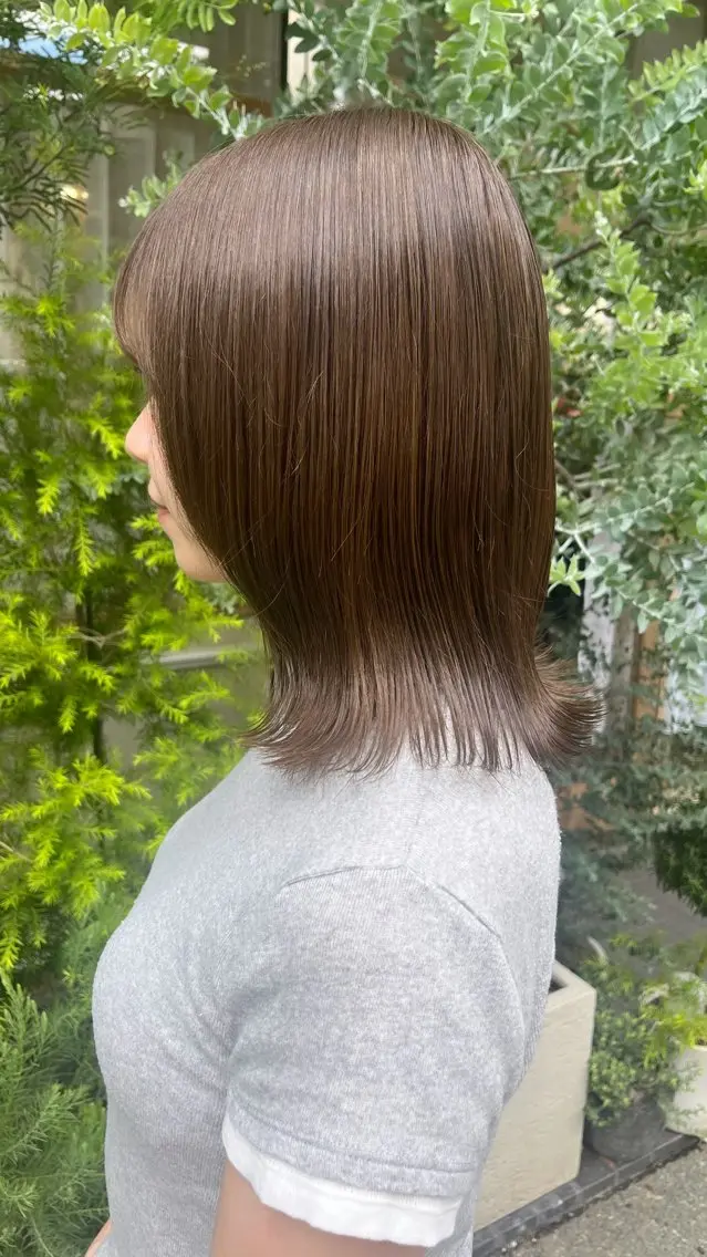カラー merc.🐑🤍 山口夏希のヘアスタイル