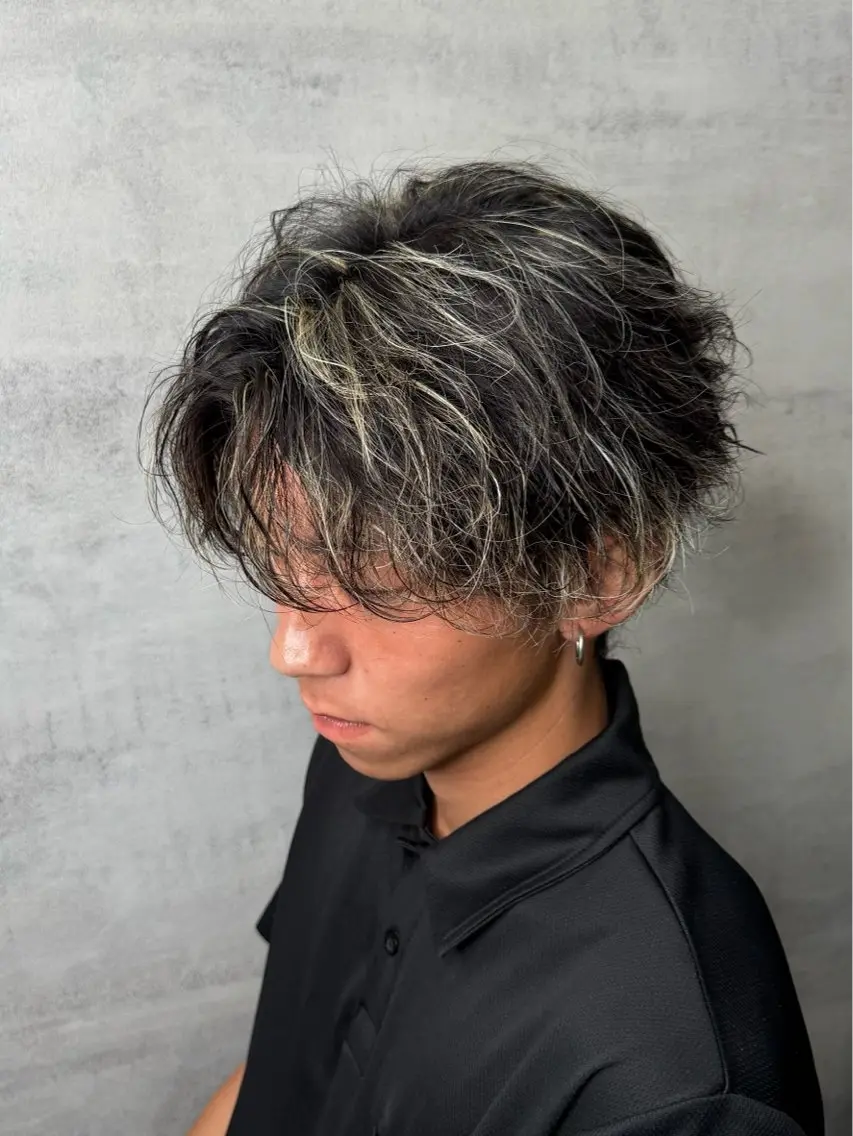 パーマ 望月 澪央のヘアスタイル