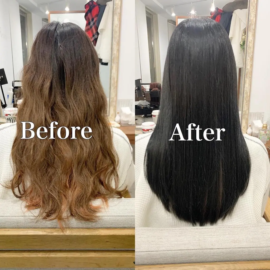 カラー 髪質改善 RYOのヘアスタイル