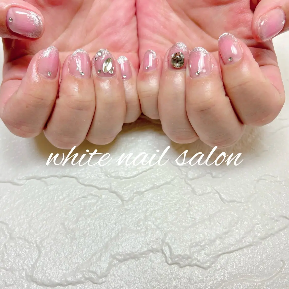ネイル 持ち込み ホワイト ハンドネイル white nail salonのネイルデザイン
