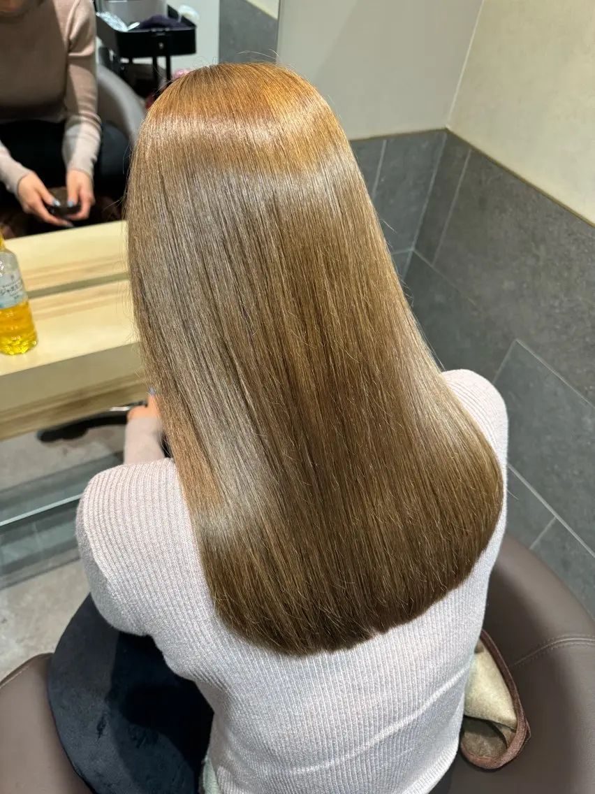 ロング 髪質改善 biscohair 髪にドラマを。のヘアスタイル