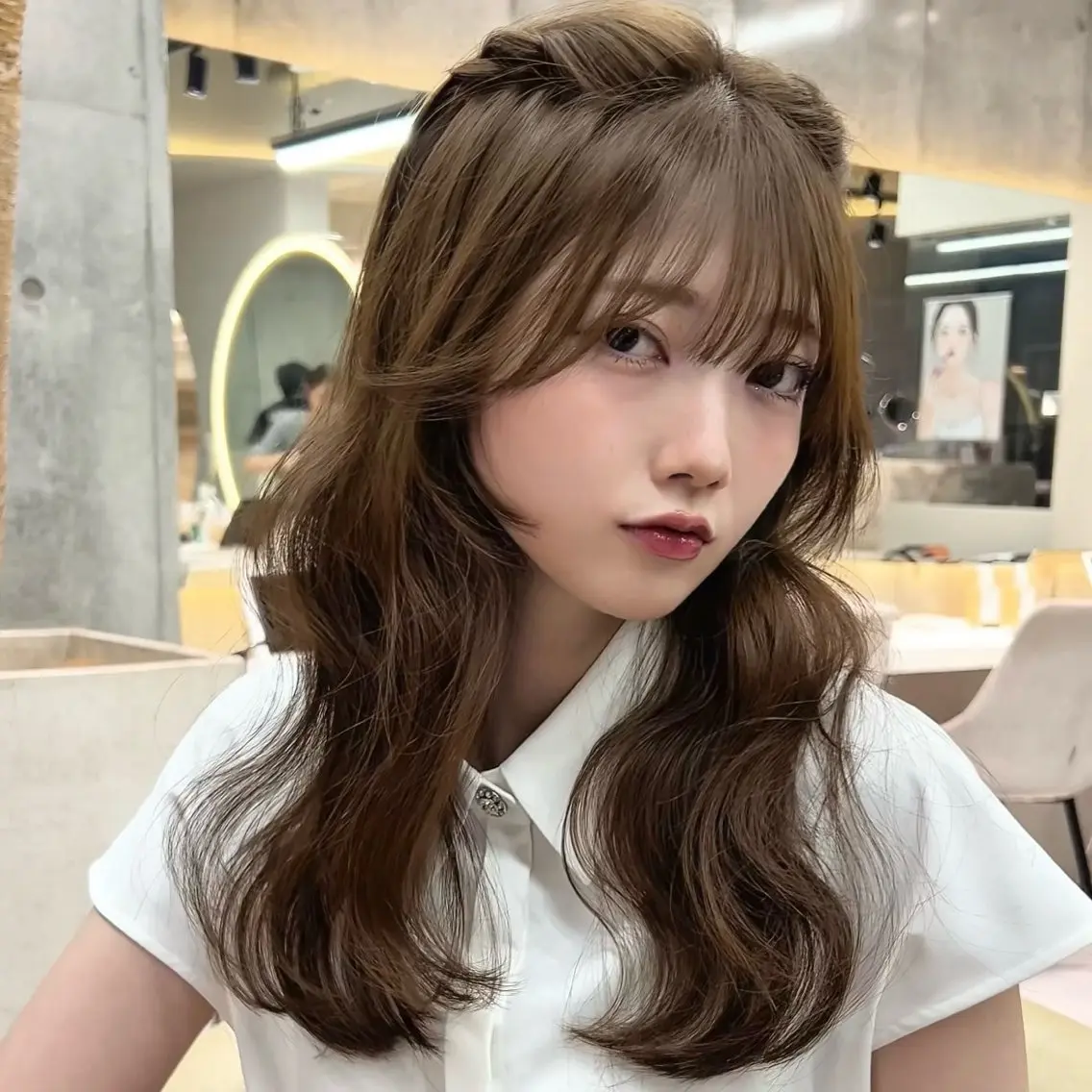 【前髪、顔まわりカット＋ヘアセット🌷】結婚式、イベント、ライブなどに🤍の写真