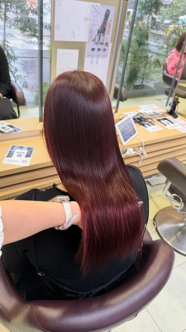 カラー ヘアカラー mira🎀 ┊︎透明感カラー🫧のヘアスタイル