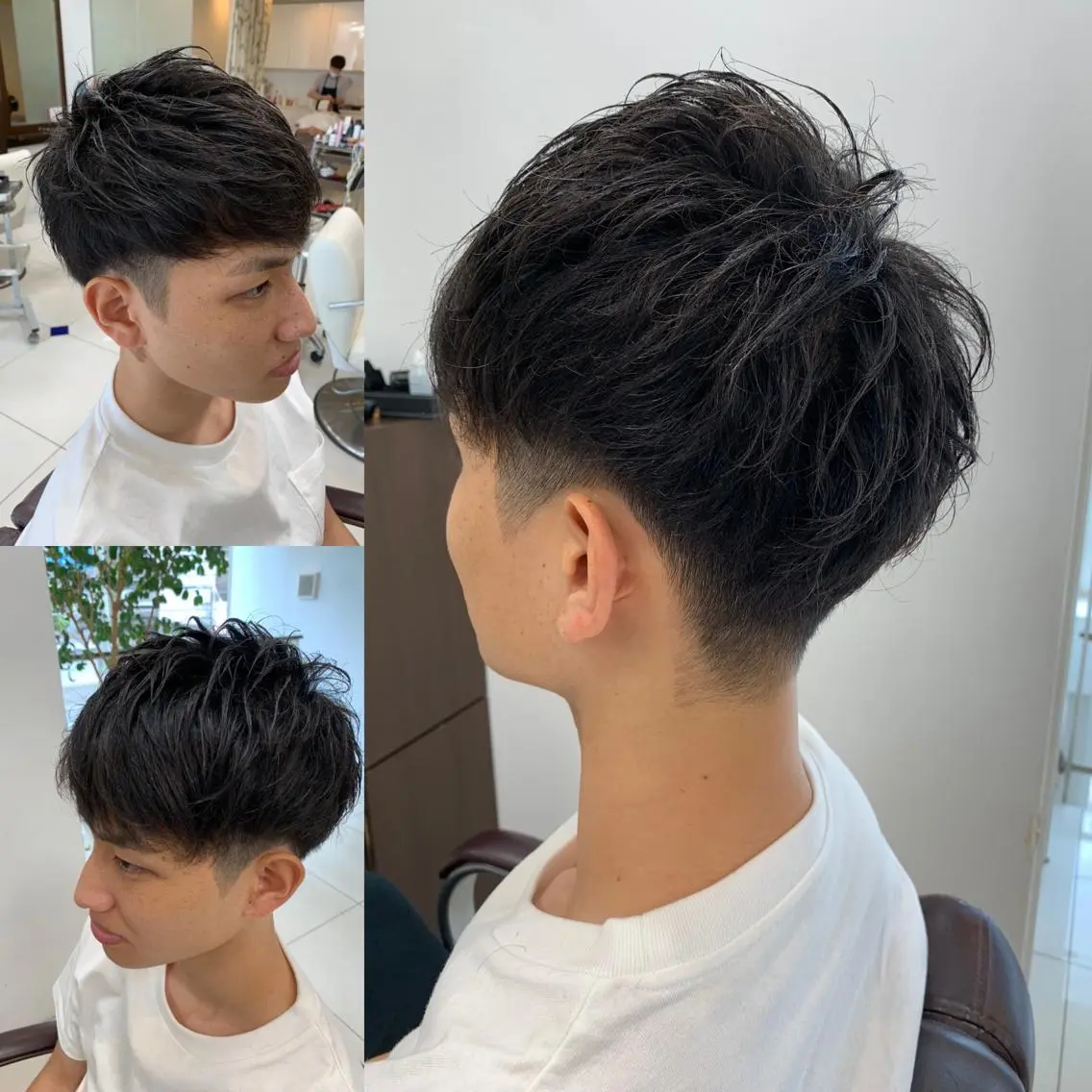 メンズ 柳川 玲也のヘアスタイル