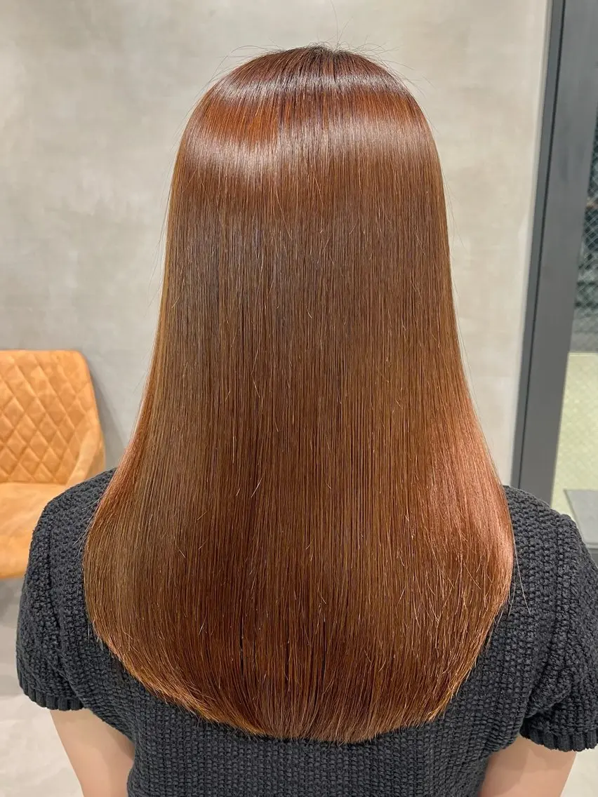 ロング カラー ヘアカラー トリートメント 透明感カラー💎 アレンジ🩰Rimiのヘアスタイル