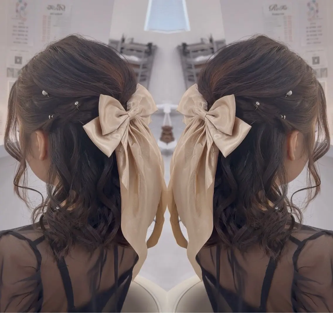 ヘアアレンジ ヘアセット 🤍AIRA🤍のヘアスタイル