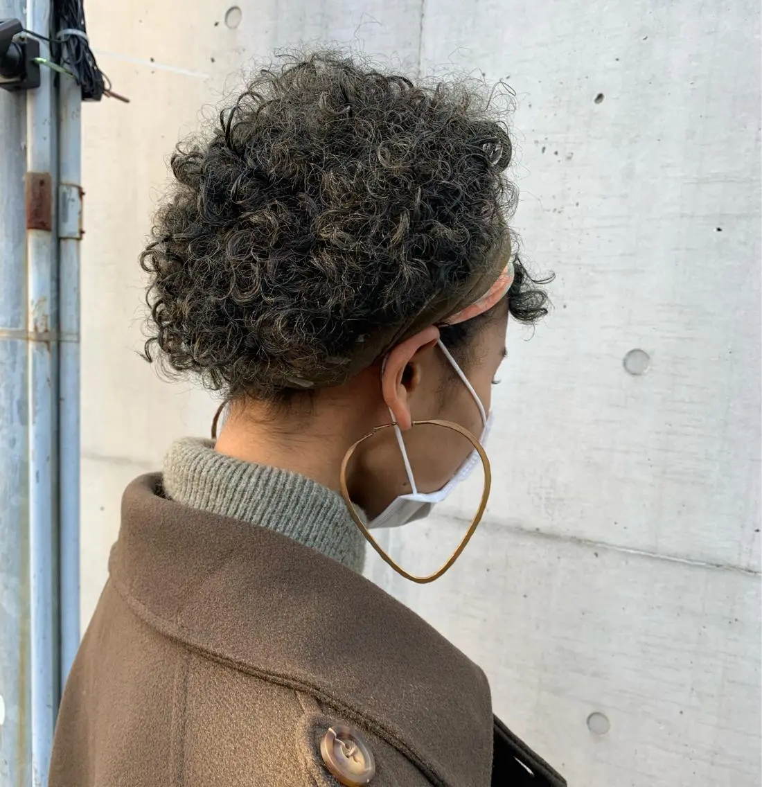 ミディアム カラー ヘアアレンジ チバ タクミのヘアスタイル