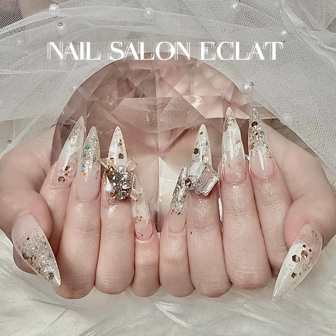 【ハンド】アートし放題☆ゴージャスデザイン ¥12980の写真